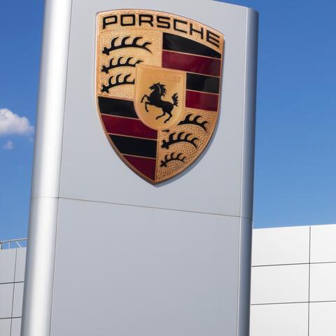 A image of the Porsche headquarter